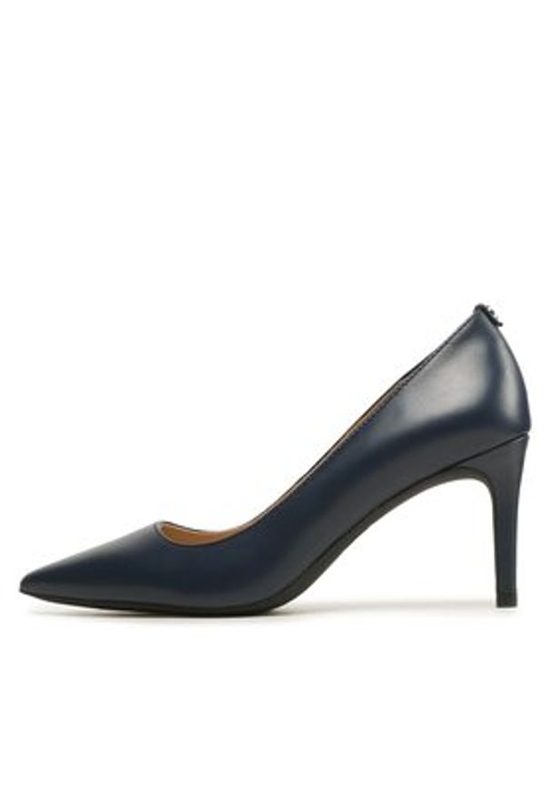 MICHAEL Michael Kors Szpilki Slina Flex Pump 40F2HNMP2L Granatowy. Kolor: niebieski. Materiał: skóra. Obcas: na szpilce