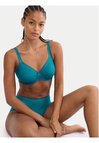 Triumph Figi klasyczne z wysokim stanem Triumph Signature Sheer Maxi EX 10215936 Niebieski. Stan: podwyższony. Kolor: niebieski. Materiał: syntetyk #7