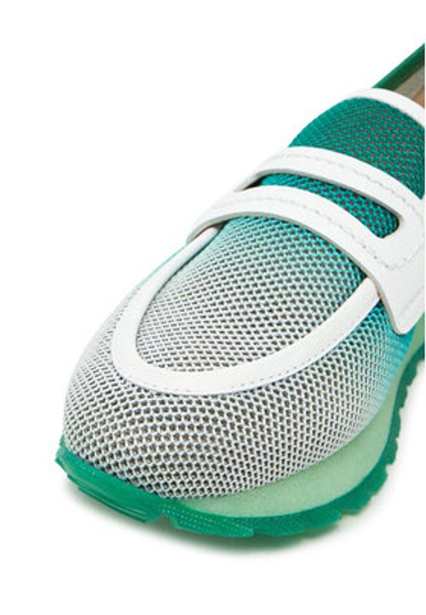 Hispanitas Półbuty BHV254043 Zielony. Kolor: zielony. Materiał: materiał