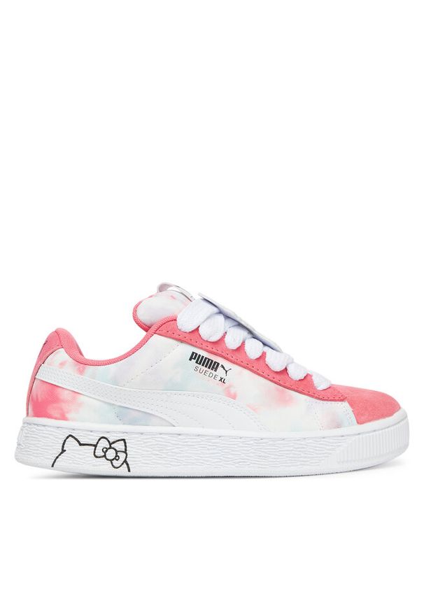 Sneakersy Puma. Kolor: różowy. Model: Puma Suede