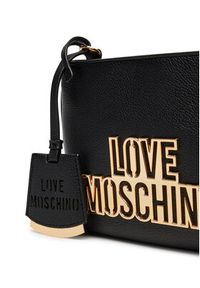 Love Moschino - LOVE MOSCHINO Torebka JC4336PP0LKO0000 Czarny. Kolor: czarny. Materiał: skórzane #3