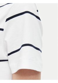 Beverly Hills Polo Club T-Shirt P-SS26W-TS0162 Biały Regular Fit. Typ kołnierza: polo. Kolor: biały. Materiał: bawełna #3