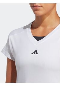 Adidas - adidas Koszulka techniczna Train Essentials HR7878 Biały Slim Fit. Kolor: biały. Materiał: syntetyk #6