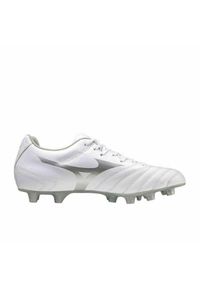 Mizuno - Buty Piłkarskie dla Dzieci Monarcida Neo II Select MD. Kolor: biały. Sport: piłka nożna