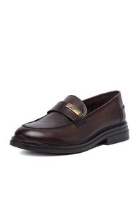 U.S. Polo Assn. Loafersy EO-ALYA001W/6L1 Brązowy ciemny. Kolor: brązowy. Materiał: skóra #4