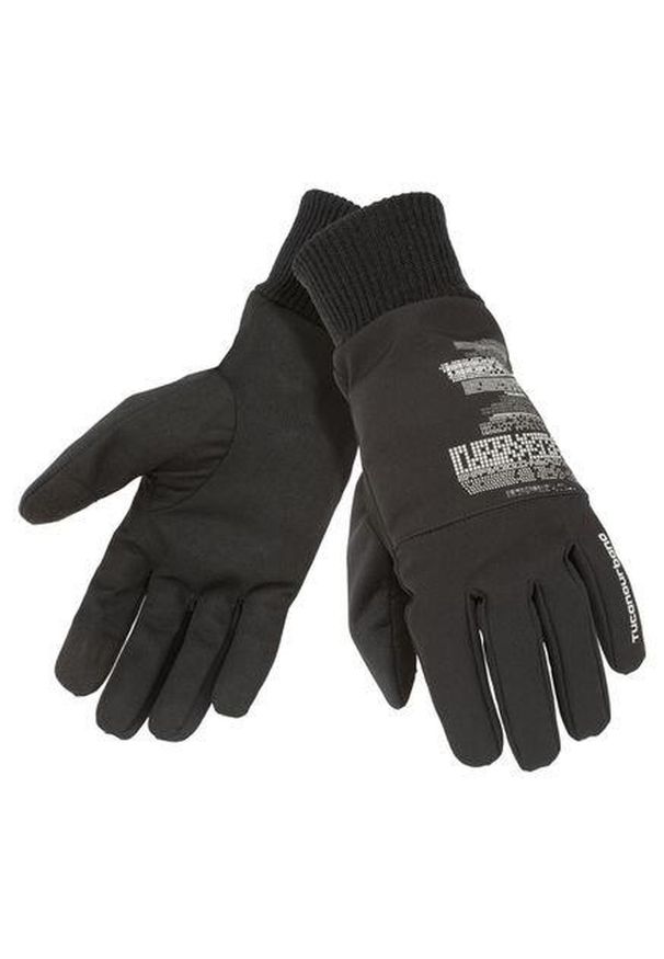 Rękawiczki rowerowe Tucano Urbano Pickup Skyline. Kolor: żółty, czarny, wielokolorowy. Sport: kolarstwo