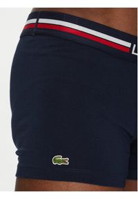 Lacoste Komplet 3 par bokserek 5H2390 Niebieski. Kolor: niebieski. Materiał: bawełna #3