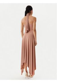 NORMA KAMALI Sukienka koktajlowa KK1253PLO62833 Beżowy Slim Fit. Kolor: beżowy. Materiał: syntetyk. Styl: wizytowy #5