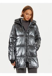 LOLA CASADEMUNT Kurtka zimowa LF2401024 Szary Regular Fit. Kolor: szary. Materiał: syntetyk. Sezon: zima #1