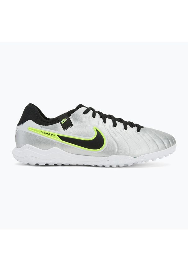 Buty piłkarskie męskie Nike Tiempo Legend 10 Pro TF. Kolor: szary. Sport: piłka nożna