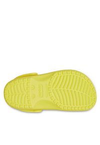 Crocs Klapki Classic Clog K 206991 Żółty. Kolor: żółty #5