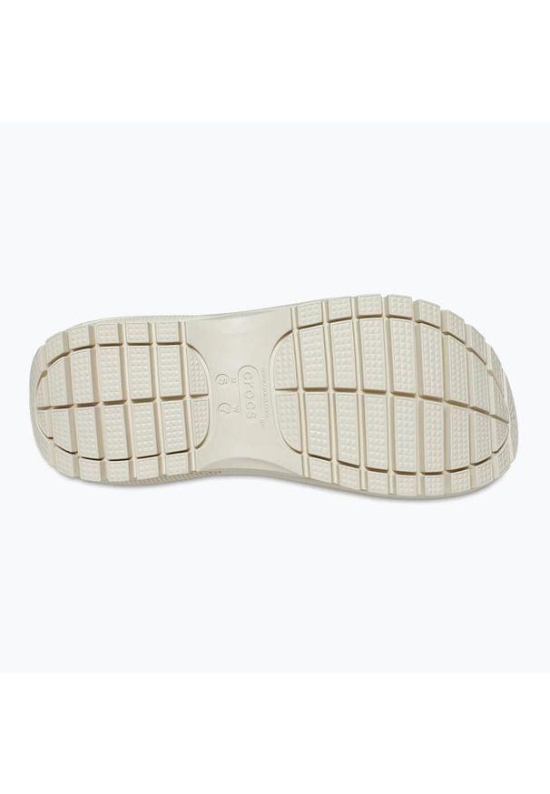 Sandały damskie Crocs Mega Crush. Kolor: beżowy