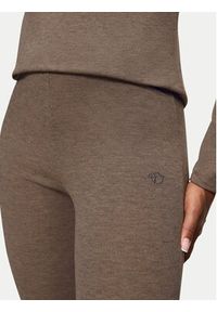 Triumph Spodnie piżamowe Smart Thermal 10221491 Brązowy Slim Fit. Kolor: brązowy. Materiał: syntetyk