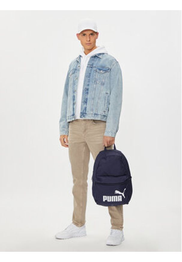 Puma Plecak Phase Backpack 079943 02 Granatowy. Kolor: niebieski. Materiał: materiał