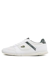 Lacoste Sneakersy Menerva Sport 0121 1 Cma 7-42CMA00151R5 Biały. Kolor: biały. Materiał: materiał #2