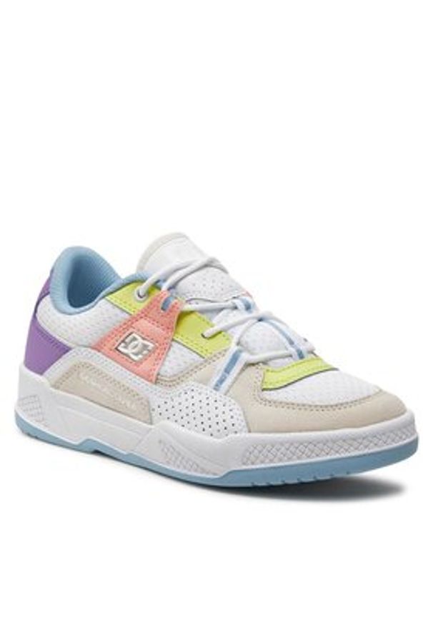 DC Sneakersy Construct ADJS100172 Biały. Kolor: biały. Materiał: skóra