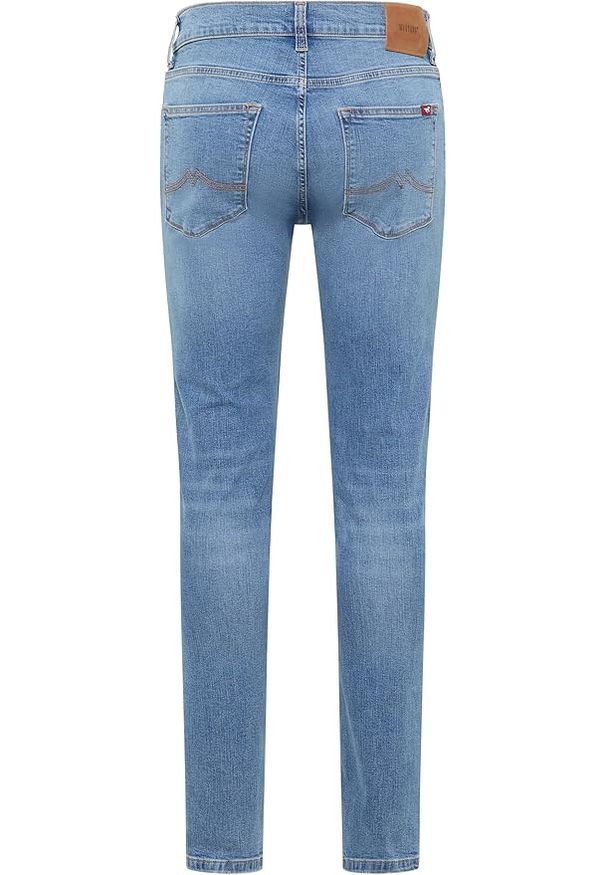Mustang - Męskie Spodnie Jeansowe MUSTANG Frisco Skinny Denim Blue 1016307 5000 583