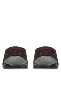 Batman Klapki AW24-143WBBAT Czarny. Kolor: czarny. Materiał: materiał. Wzór: motyw z bajki #2
