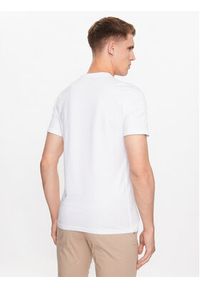Guess T-Shirt M2YI72 I3Z14 Biały Slim Fit. Kolor: biały. Materiał: bawełna