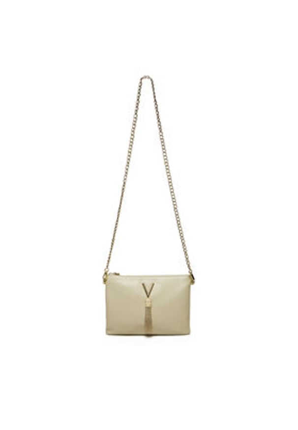 VALENTINO - Valentino Torebka Divina VBS1R419G Beżowy. Kolor: beżowy. Materiał: skórzane