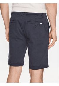 Lindbergh Szorty materiałowe 30-505044 Niebieski Slim Fit. Kolor: niebieski. Materiał: bawełna #5