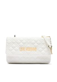 Love Moschino - LOVE MOSCHINO Torebka Borsa Quilted JC4097PP0HLA0120 Biały. Kolor: biały. Materiał: skórzane #1