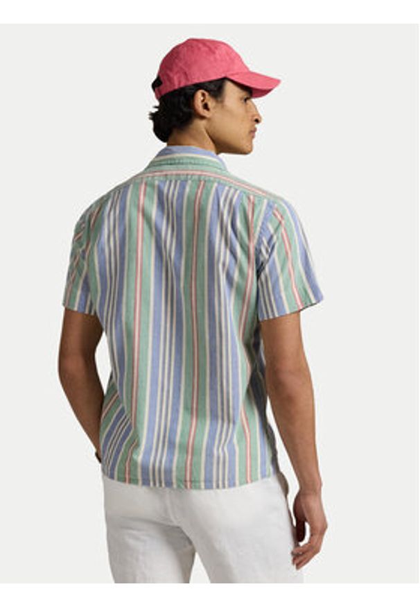 Polo Ralph Lauren Koszula 710965813002 Niebieski Classic Fit. Typ kołnierza: polo. Kolor: niebieski. Materiał: bawełna
