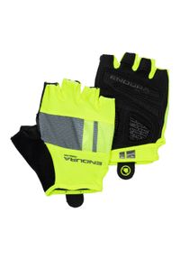 ENDURA - Rękawiczki rowerowe męskie Endura FS260-Pro Aerogel hi-viz. Kolor: żółty