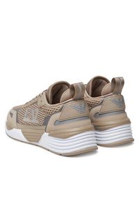 EA7 Emporio Armani Sneakersy X8X159 XK379 U499 Beżowy. Kolor: beżowy. Materiał: skóra #4