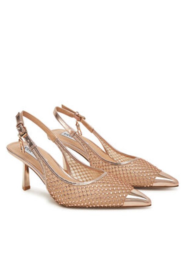 Steve Madden Sandały Vixyn SM11003536 Złoty. Kolor: złoty. Materiał: materiał