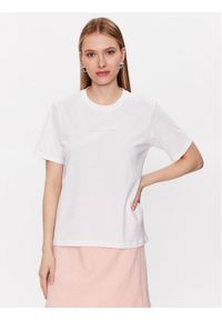 Moss Copenhagen T-Shirt Terina 17595 Różowy Regular Fit. Kolor: różowy. Materiał: bawełna