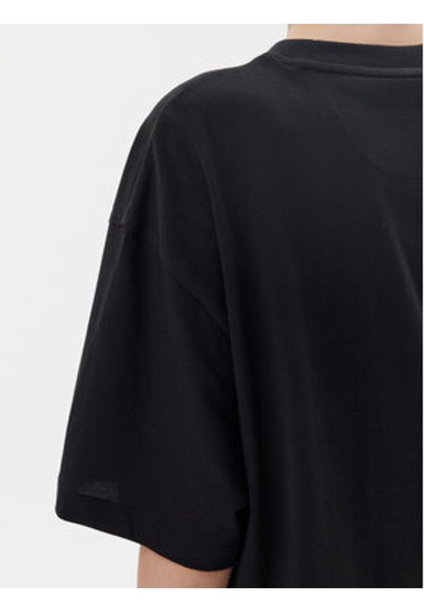 BOSS T-Shirt C_Eboyfriend_4 50540441 Czarny Oversize. Kolor: czarny. Materiał: bawełna