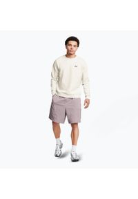 Bluza męska Under Armour Unstoppable Fleece Crew. Kolor: beżowy. Sport: fitness