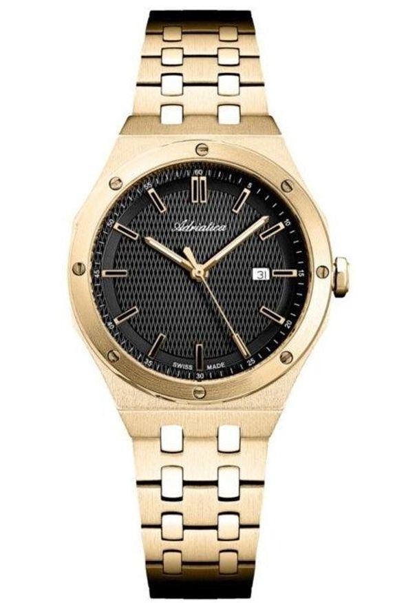Zegarek damski Adriatica A3337.1116Q złoty. Kolor: złoty