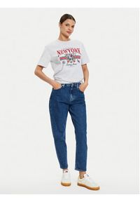Tommy Jeans T-Shirt Vintage DW0DW18410 Szary Relaxed Fit. Kolor: szary. Materiał: bawełna. Styl: vintage #3