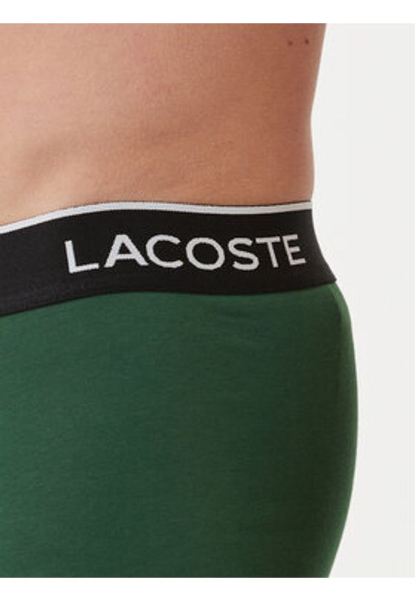 Lacoste Komplet bokserek 5H1300 Kolorowy. Materiał: bawełna. Wzór: kolorowy