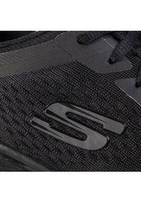 skechers - Skechers Sneakersy Pelland 52559/BBK Czarny. Kolor: czarny. Materiał: materiał #2