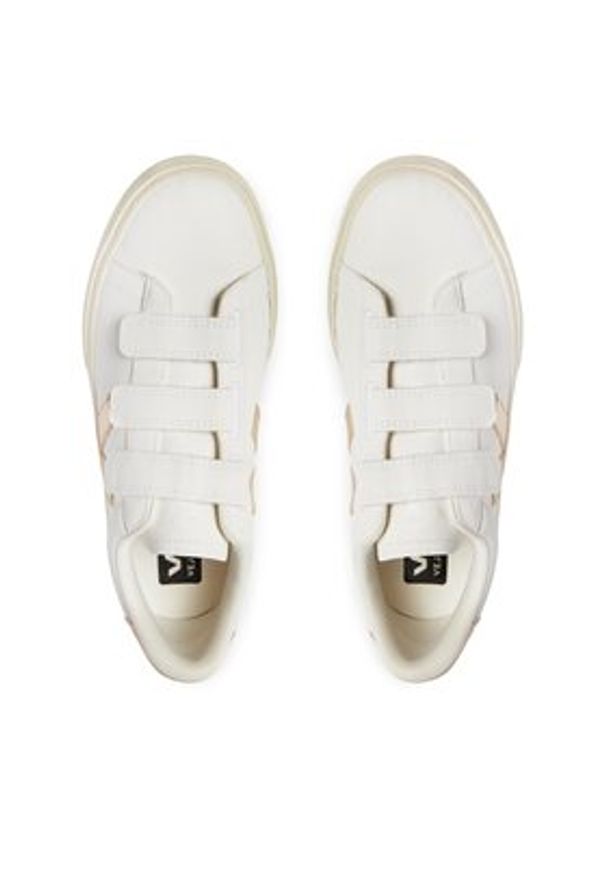 Veja Sneakersy Recifee Logo Chromefree Leather RC0502762B Biały. Kolor: biały. Materiał: skóra