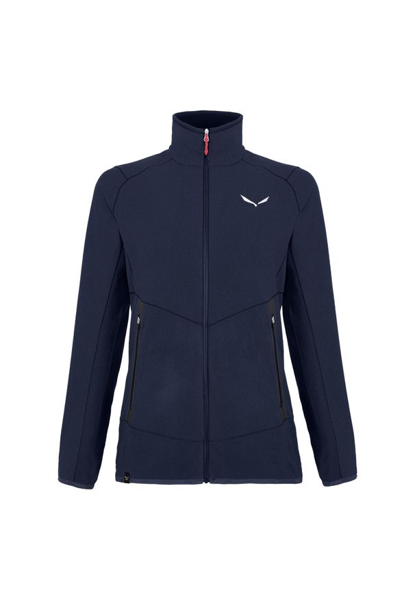 Polar Sportowy Damski Salewa Paganella Pl. Kolor: niebieski. Materiał: polar