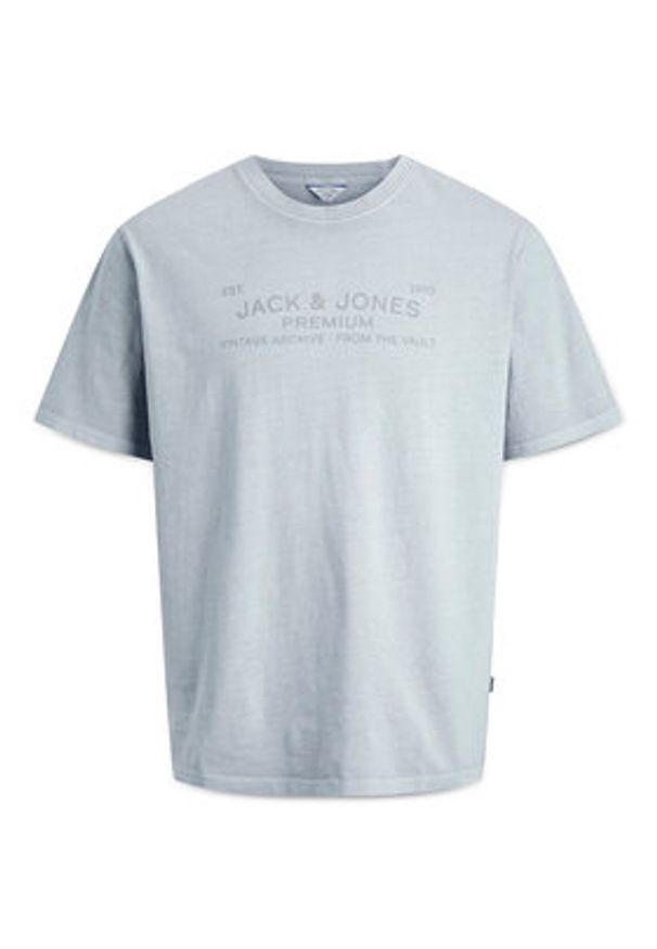 Jack & Jones T-Shirt Blucaleb 12293014 Błękitny Regular Fit. Kolor: niebieski. Materiał: bawełna