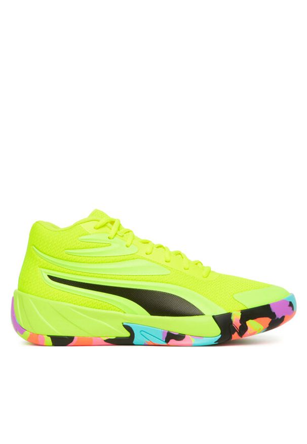 Puma Buty do koszykówki Court Pro Marble 311394 02 Żółty. Kolor: żółty. Materiał: materiał. Sport: koszykówka