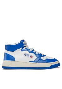 AUTRY Sneakersy AUMWWB15 Niebieski. Kolor: niebieski. Materiał: skóra #1