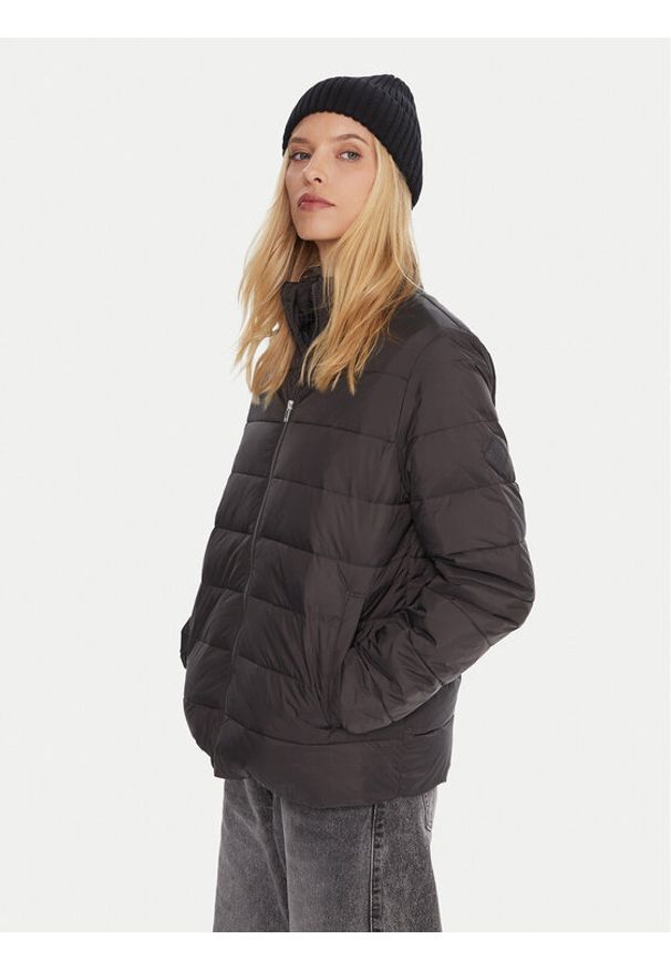 Roxy Kurtka przejściowa Wind ERJJK03692 Szary Regular Fit. Kolor: szary. Materiał: syntetyk