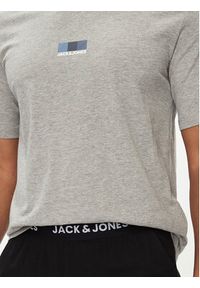 Jack & Jones - Jack&Jones Piżama Oscar 12258219 Szary Standard Fit. Kolor: szary. Materiał: bawełna #3