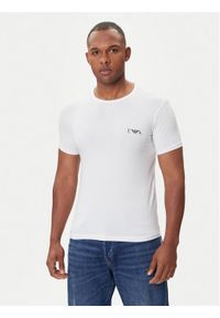 Emporio Armani Underwear Komplet 2 t-shirtów EM001849 AF14131 M0082 Biały Fitted Fit. Kolor: biały. Materiał: bawełna