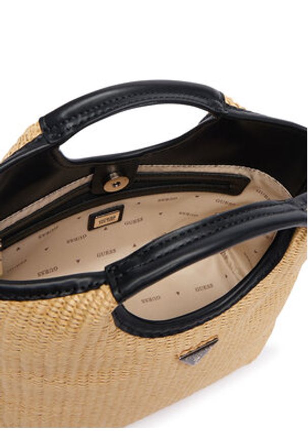 Guess Torebka Kristern Mini HWWG97 43760 Beżowy. Kolor: beżowy