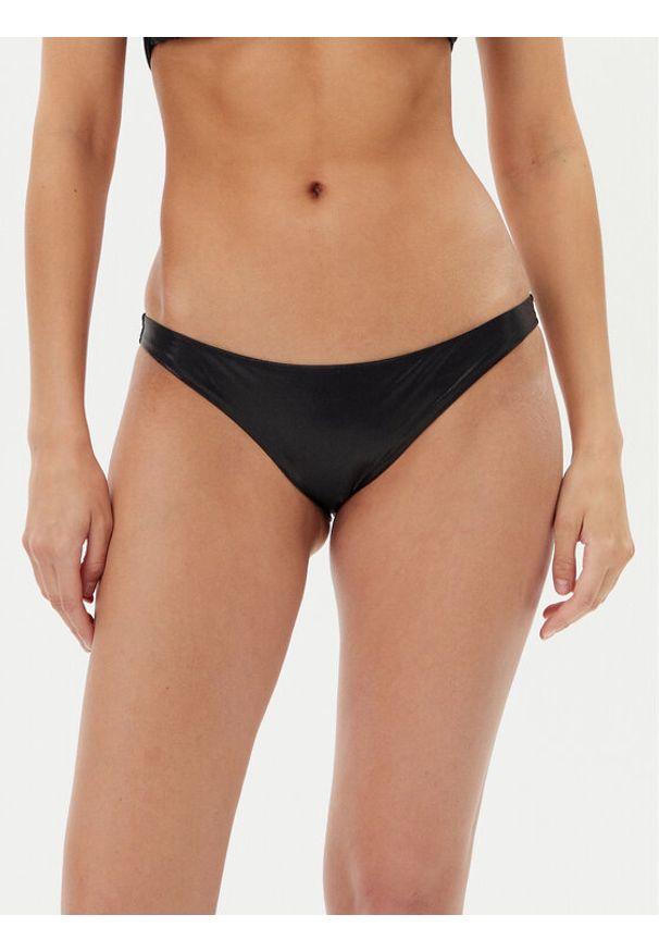 Chantelle Dół od bikini Pulp Metallic C22KA0 Czarny. Kolor: czarny. Materiał: syntetyk