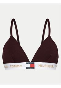 TOMMY HILFIGER - Tommy Hilfiger Biustonosz braletka UW0UW05651 Bordowy. Kolor: czerwony. Materiał: bawełna #4