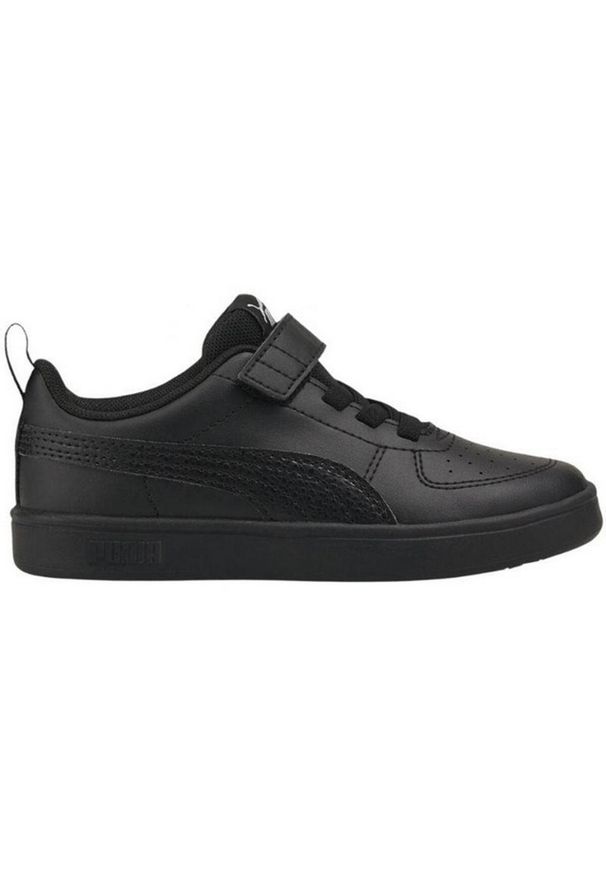 Puma - Dziecięce/Kids Rickie Ac Ps Faux Leather Trainers. Kolor: czarny. Sport: turystyka piesza