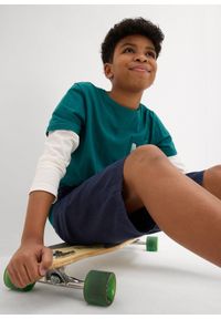 bonprix - Bermudy chino Regular Fit. Kolor: niebieski #2